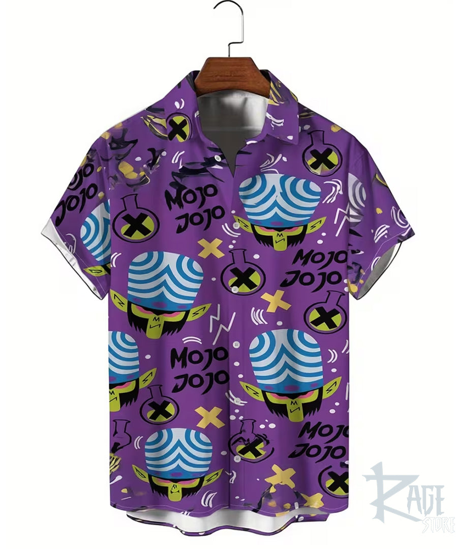 Camisa Mojo Jojo (Morado) - Las Chicas Superpoderosas