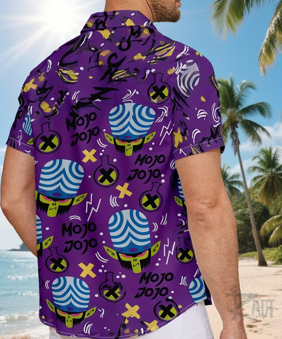 Camisa Mojo Jojo (Morado) - Las Chicas Superpoderosas