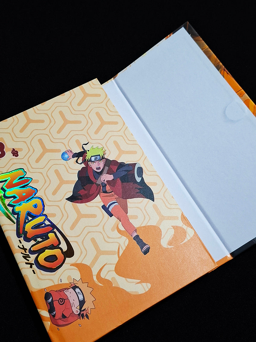 Cuaderno cosido de pasta dura Naruto