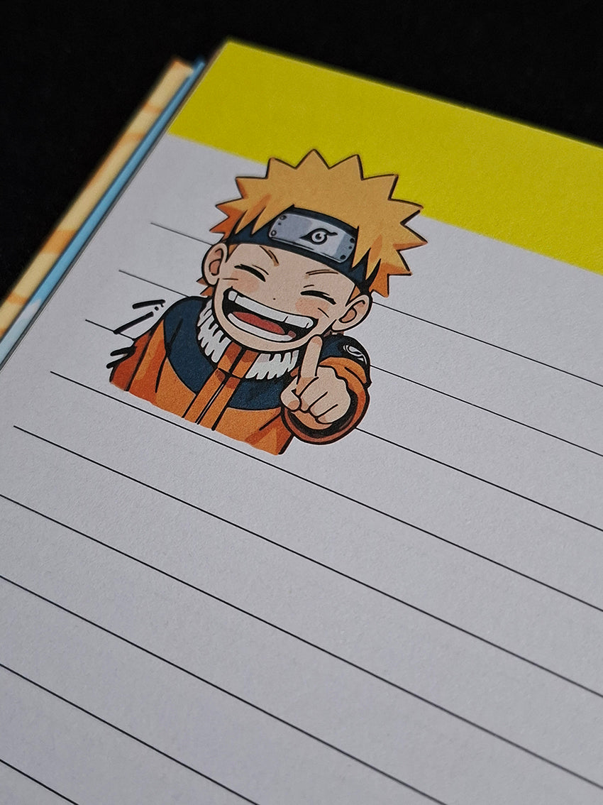 Cuaderno cosido de pasta dura Naruto