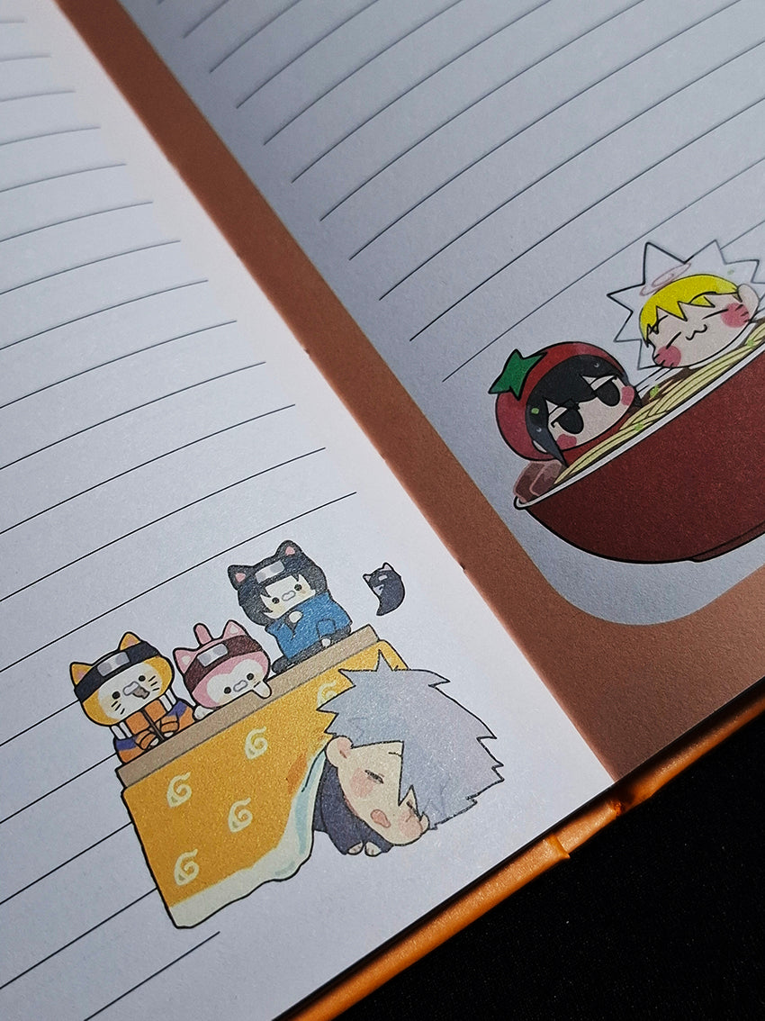 Cuaderno cosido de pasta dura Naruto