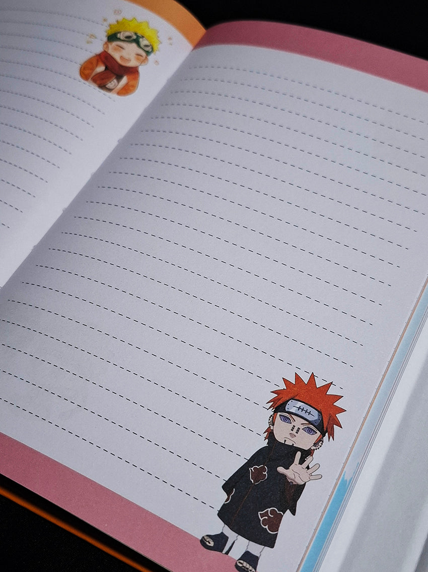 Cuaderno cosido de pasta dura Naruto