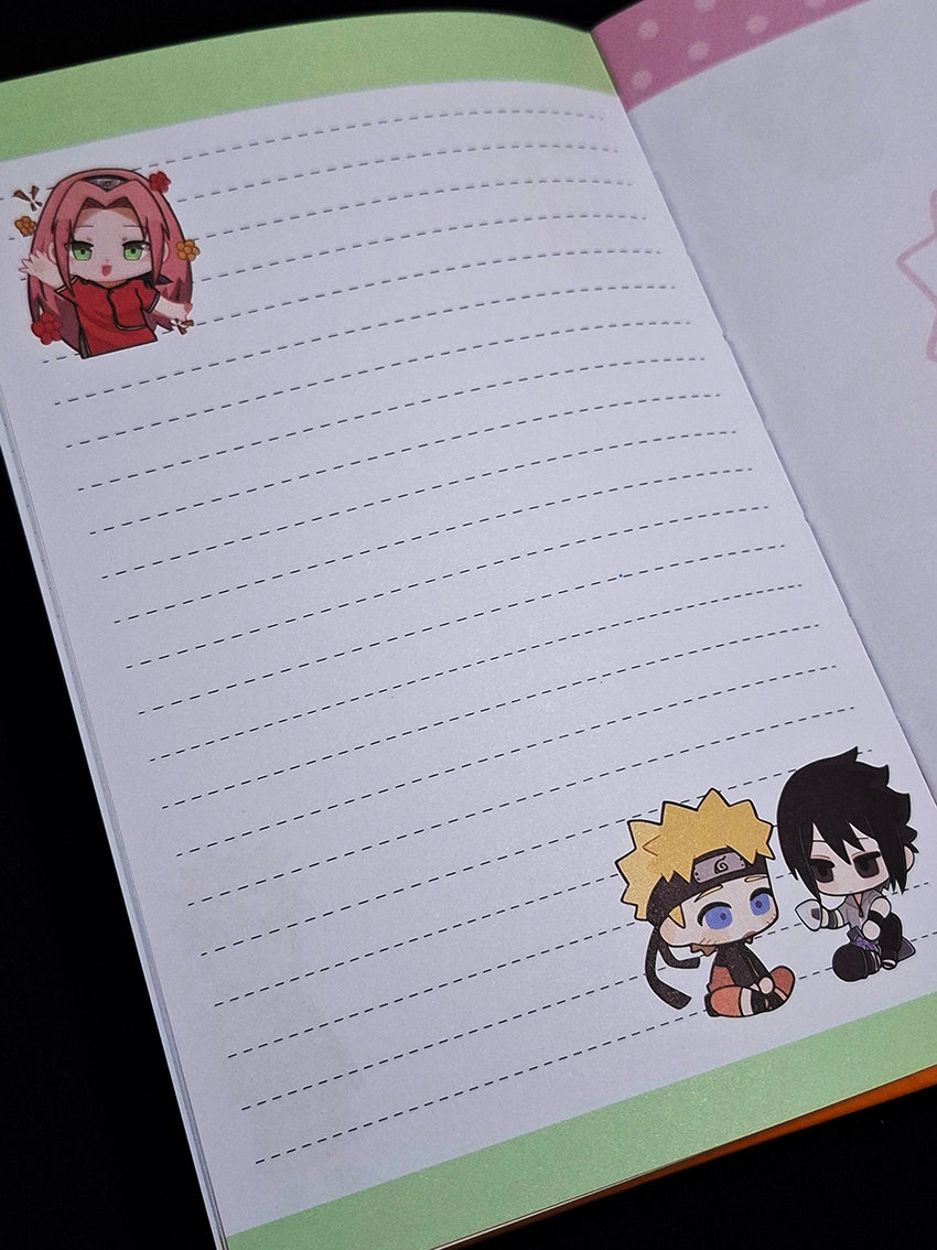 Cuaderno cosido de pasta dura Naruto