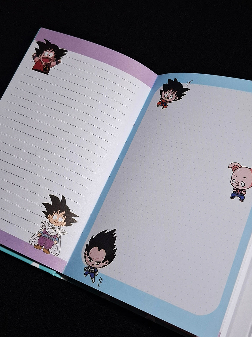 Cuaderno cosido de pasta dura Dragon Ball Guerreros Z