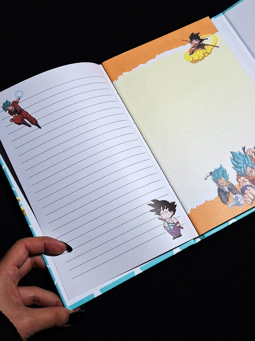 Cuaderno cosido de pasta dura Dragon Ball Guerreros Z
