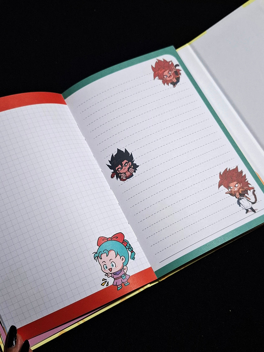 Cuaderno cosido de pasta dura Goku Super Saiyajin