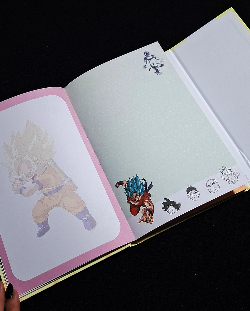 Cuaderno cosido de pasta dura Goku Super Saiyajin