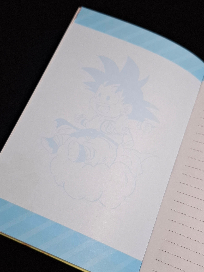 Cuaderno cosido de pasta dura Goku Super Saiyajin