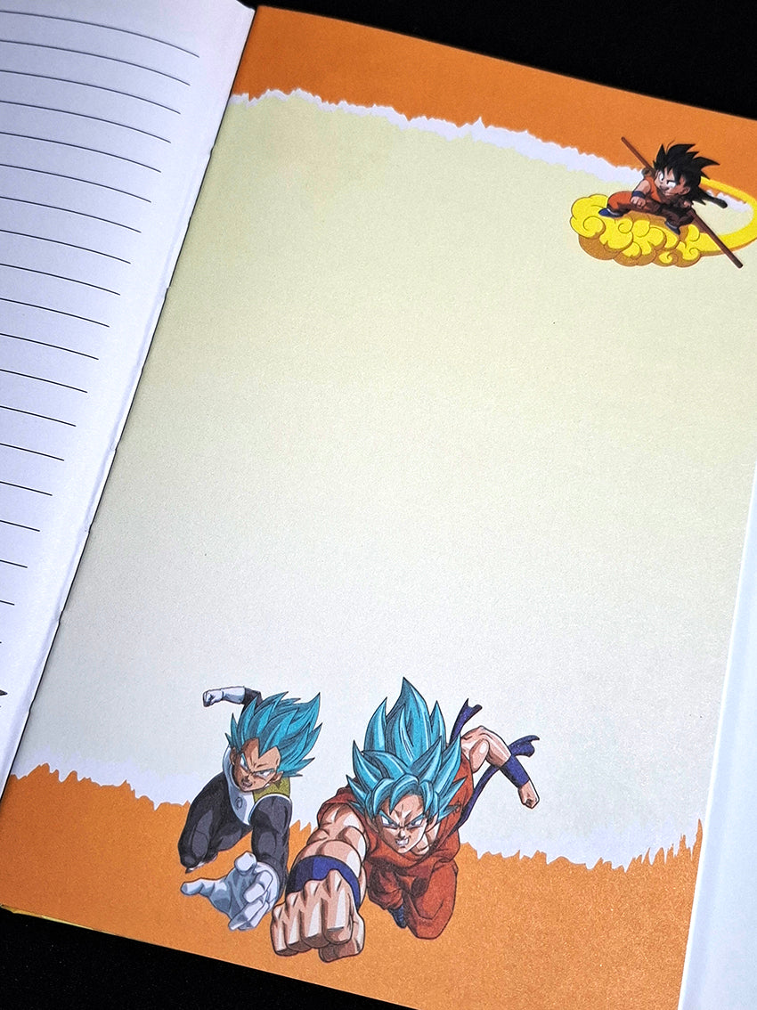 Cuaderno cosido de pasta dura Goku Super Saiyajin