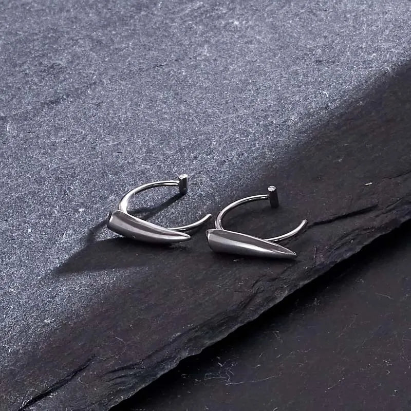 2x Colmillos de Vampiro (No requiere perforación) Ac. Inox.