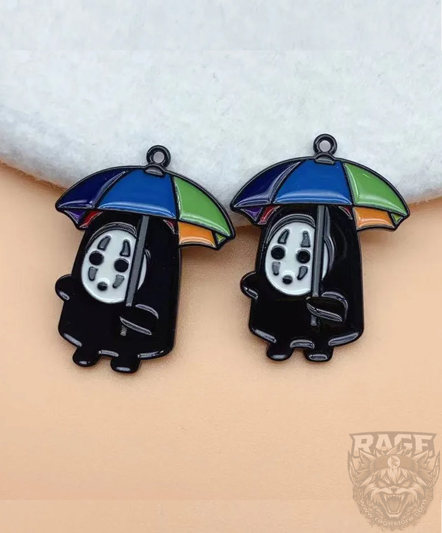 1x Dije Sin Cara con sombrilla