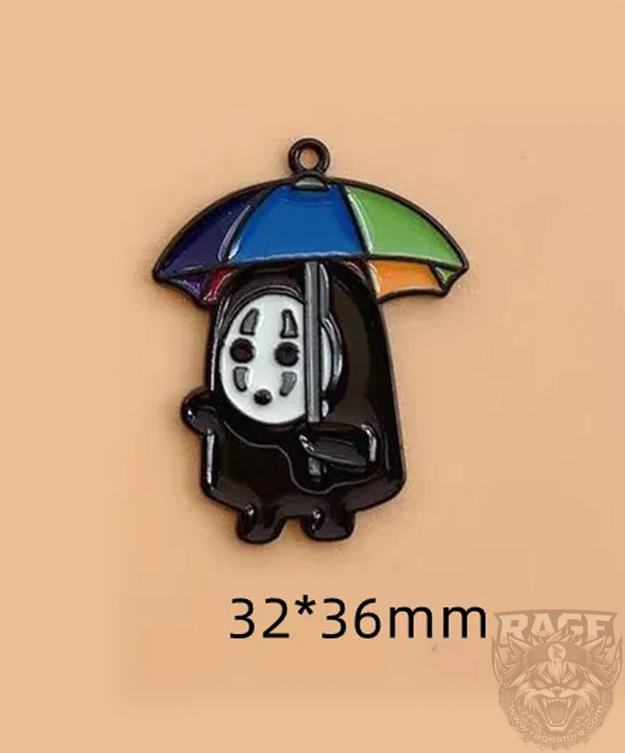 1x Dije Sin Cara con sombrilla