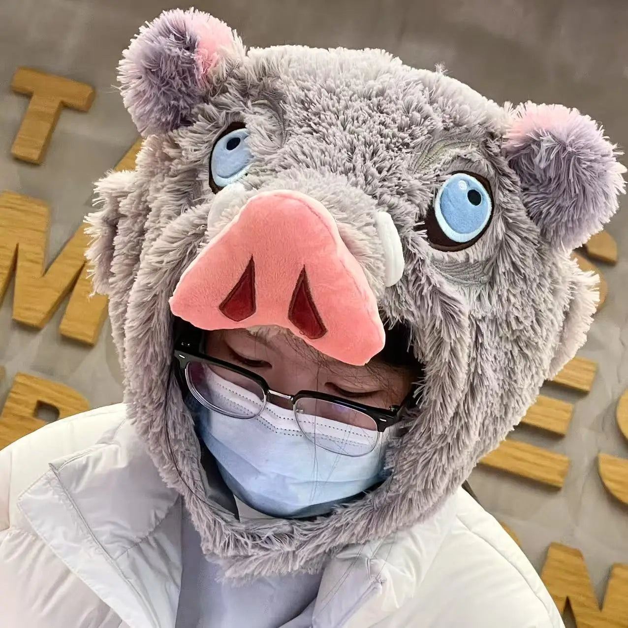 Gorro Inosuke peluche