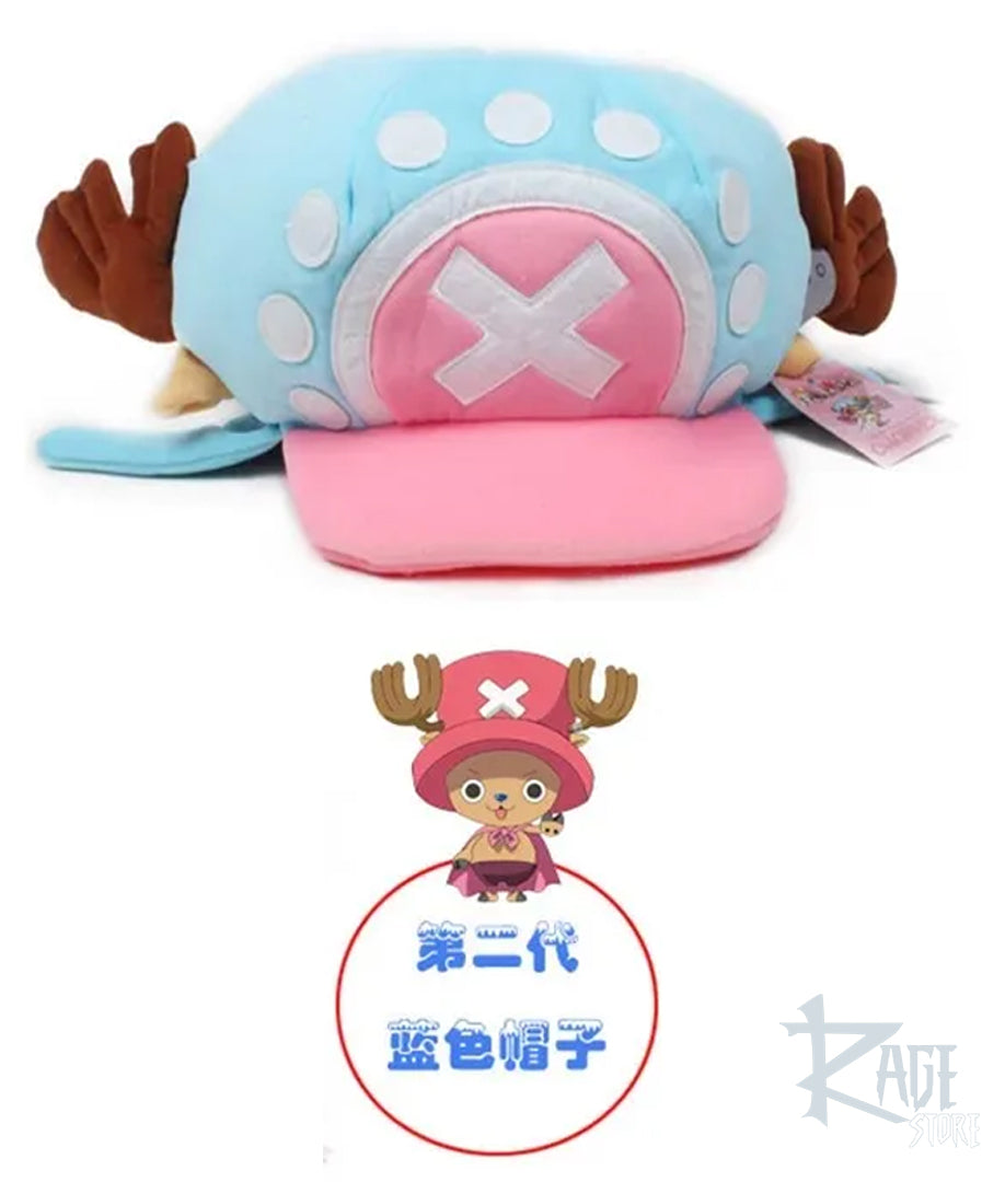 Sombrero Chopper Azul - Gorro de peluche de One Piece