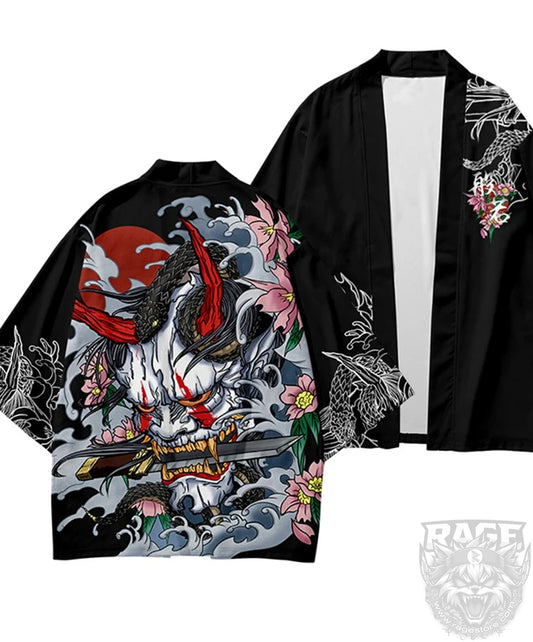 Haori /túnica Hannya Katana - Japón