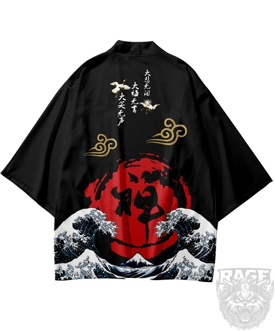Haori /túnica Sol Naciente - Japón