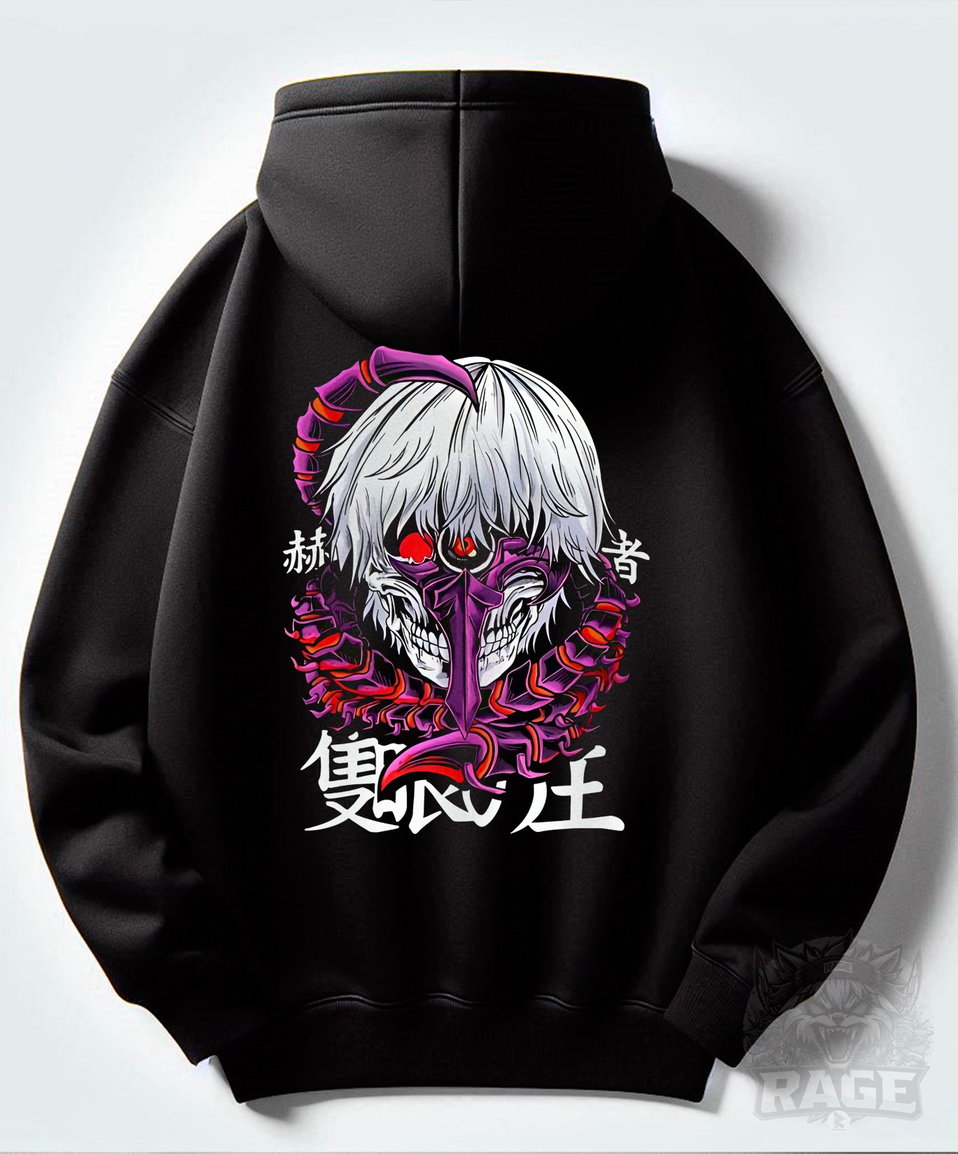 Hoodie negro Ken Kaneki demonio - Tokyo Ghoul