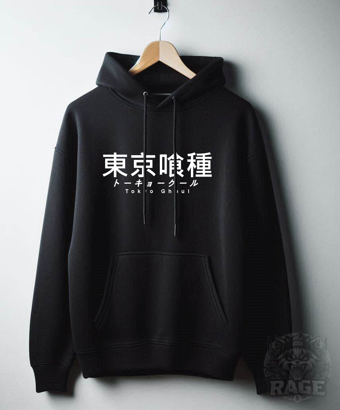 Hoodie negro Ken Kaneki demonio - Tokyo Ghoul