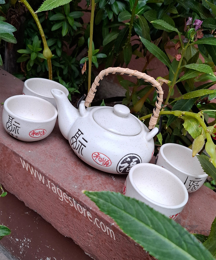 Juegos de cerámica para té japonés