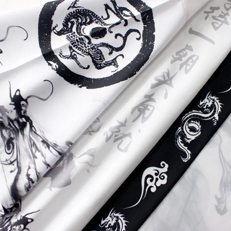 Haori /túnica Dragón blanco - Japón