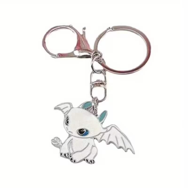 2x kit de llaveros Dragones - Chimuelo y furia Luminosa