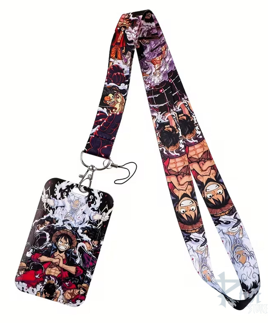 Lanyard Luffy Pirata + porta documento - One Piece