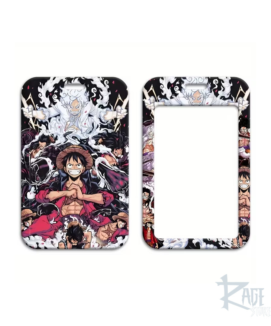 Lanyard Luffy Pirata + porta documento - One Piece