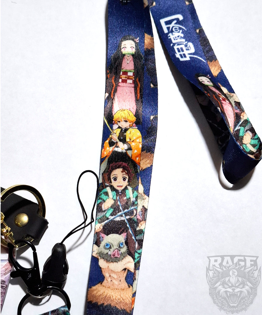 Lanyard Tanjiro + porta documento - Demon Slayer