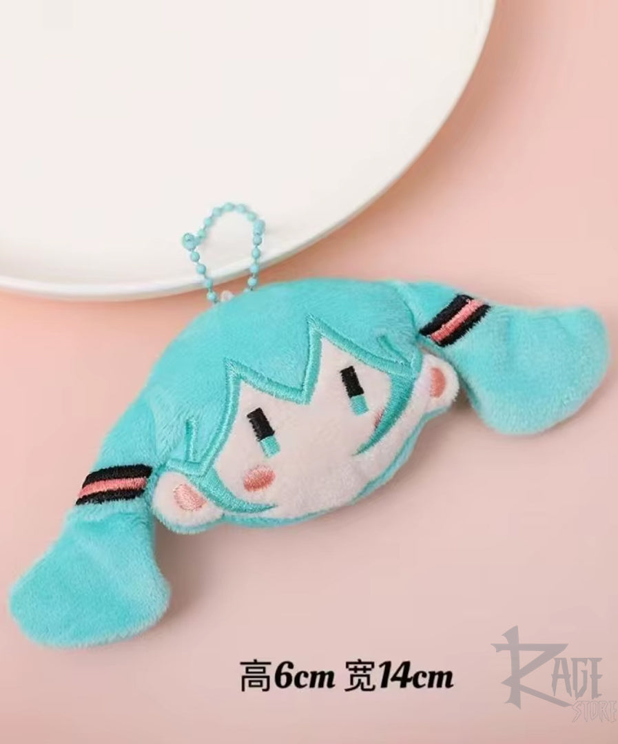 Mini Miku llavero de peluche Bag Charm