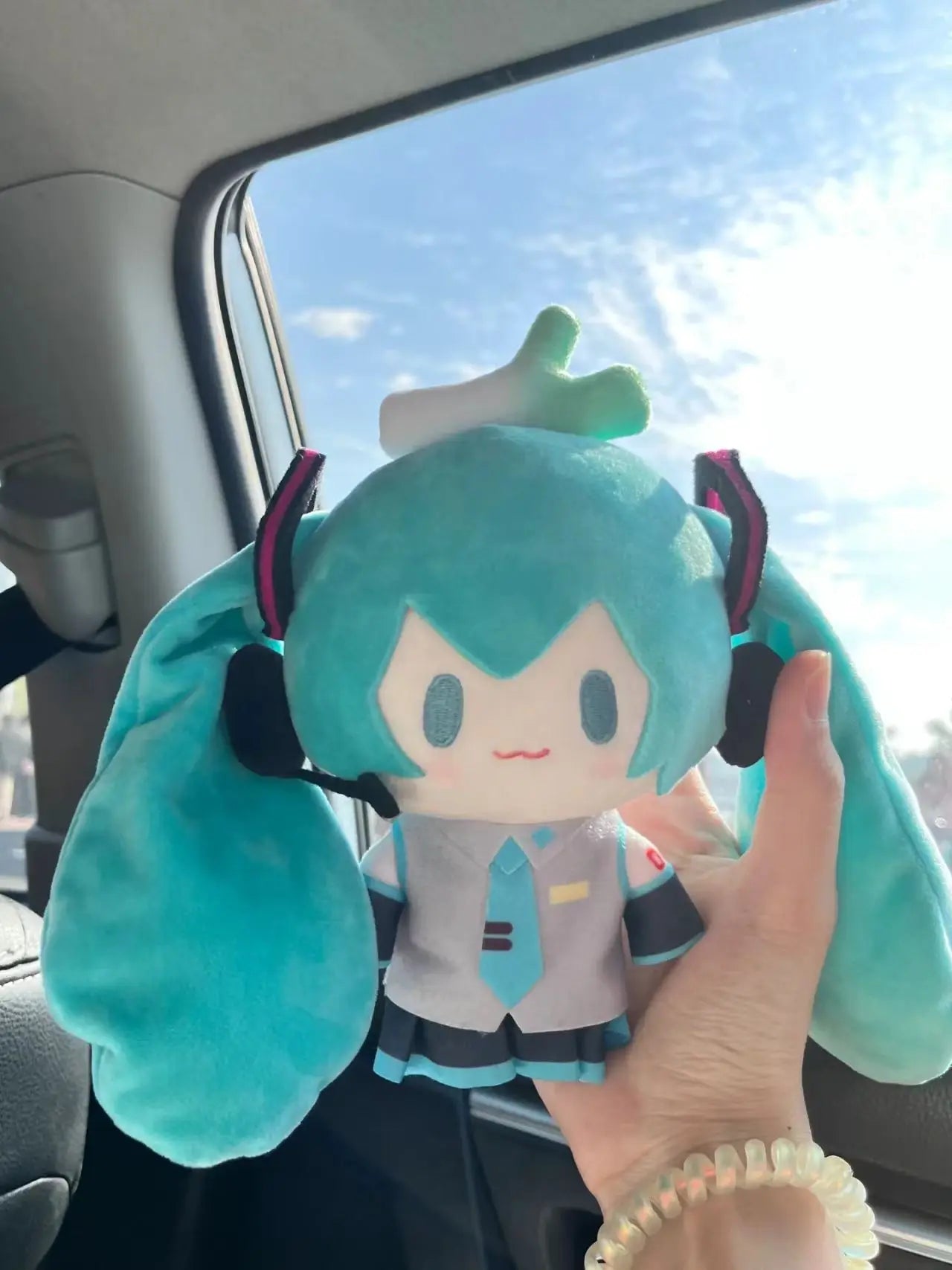 Miku chibi llavero de peluche Bag Charm