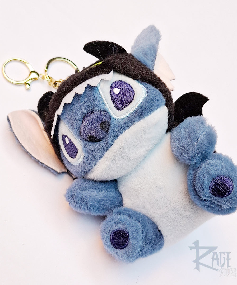 Stitch disfrazado de Chimuelo - llavero de peluche Bag Charm