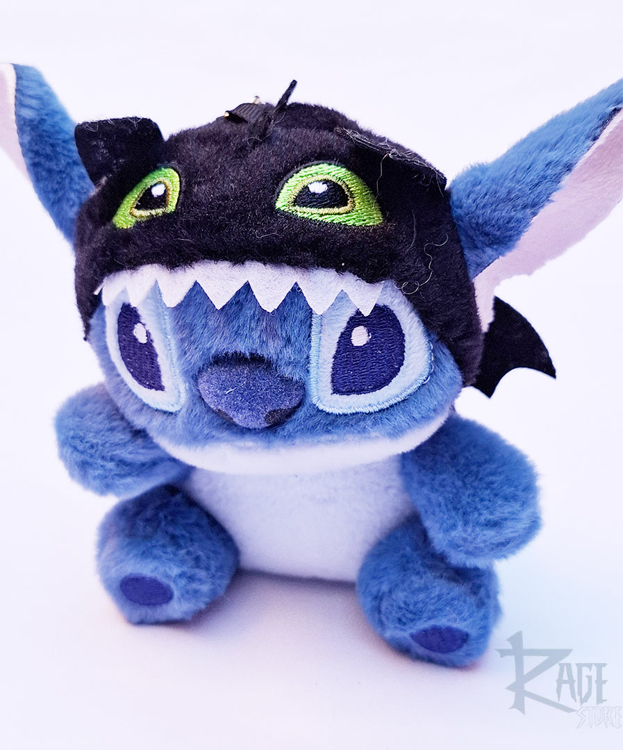 Stitch disfrazado de Chimuelo - llavero de peluche Bag Charm