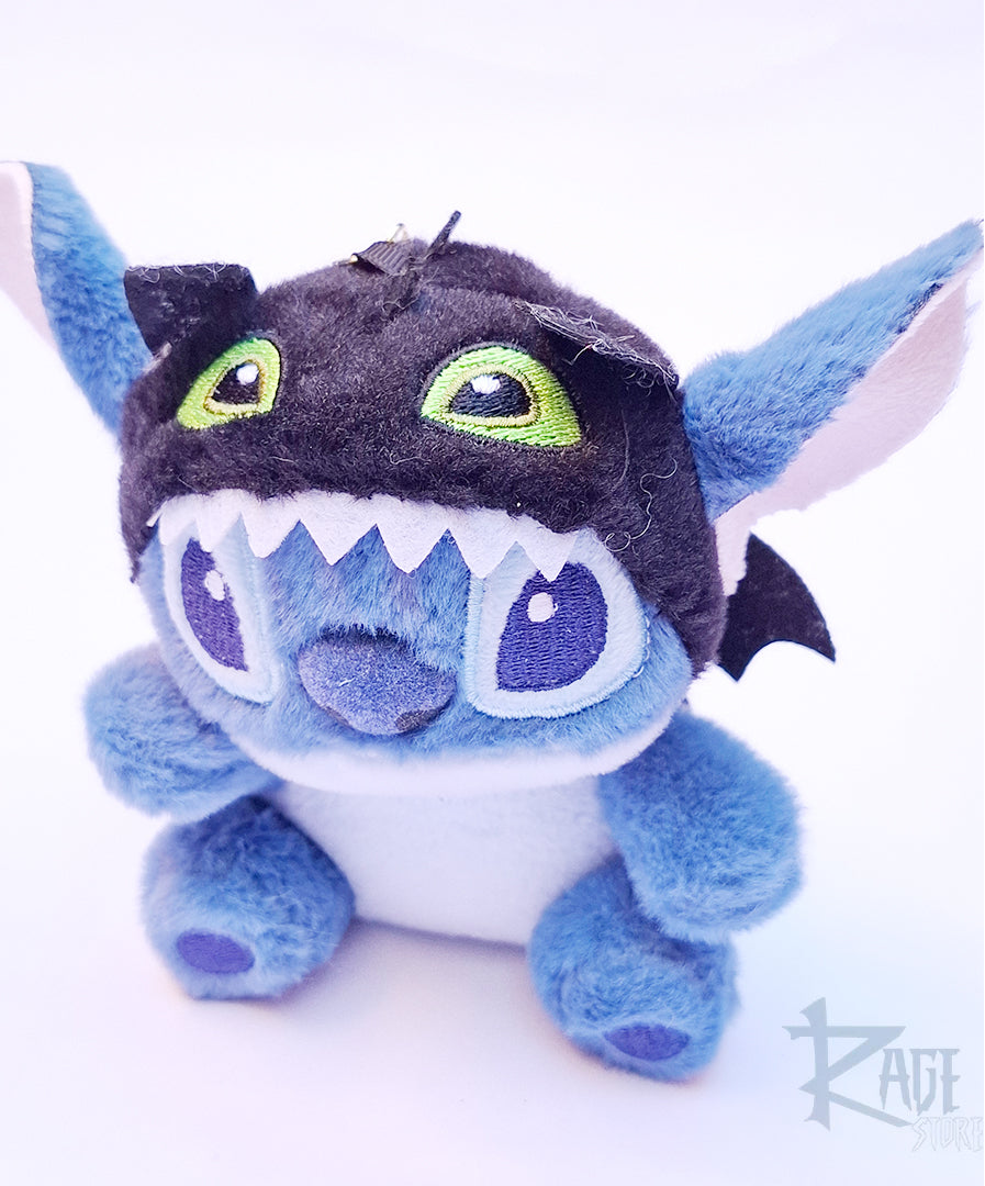 Stitch disfrazado de Chimuelo - llavero de peluche Bag Charm
