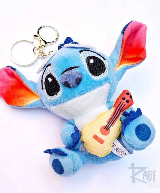 Stitch hawaiano - llavero de peluche Bag Charm