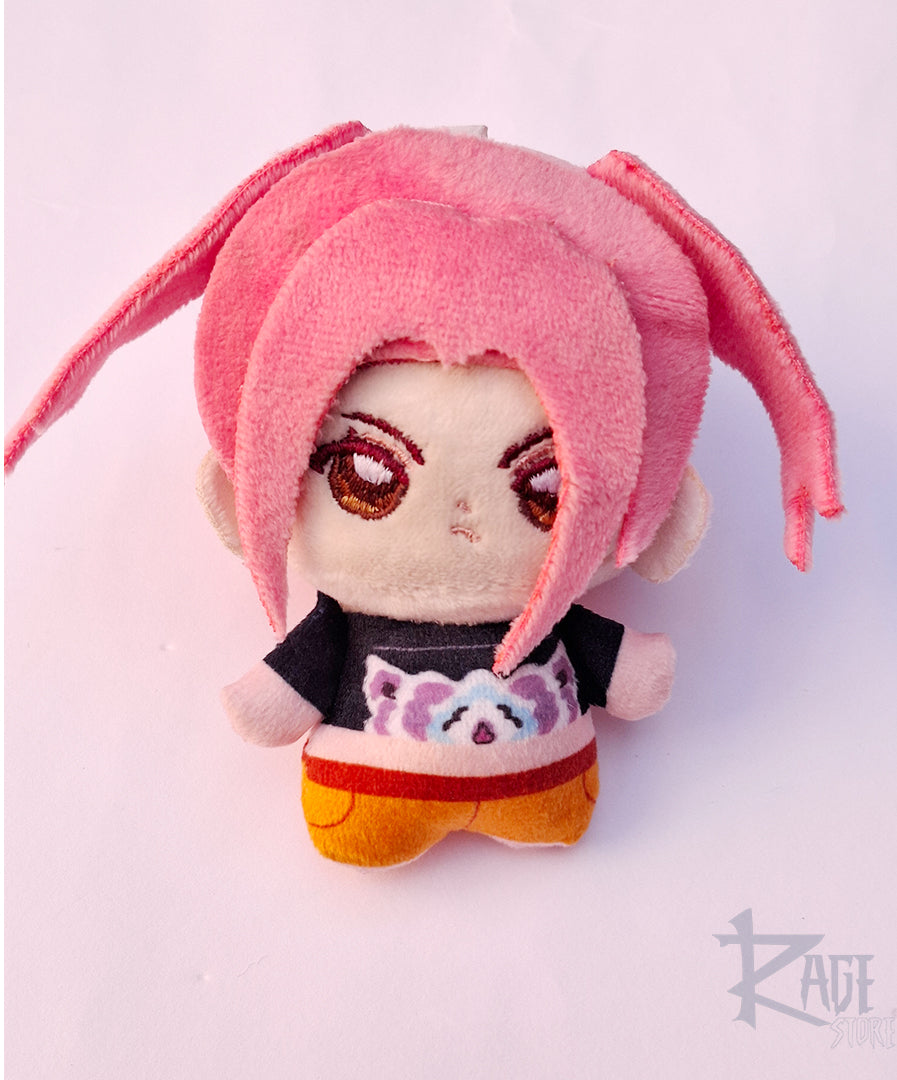 1x Llavero Huntrix personajes Kpop Demon Hunters - Bag charm de peluche