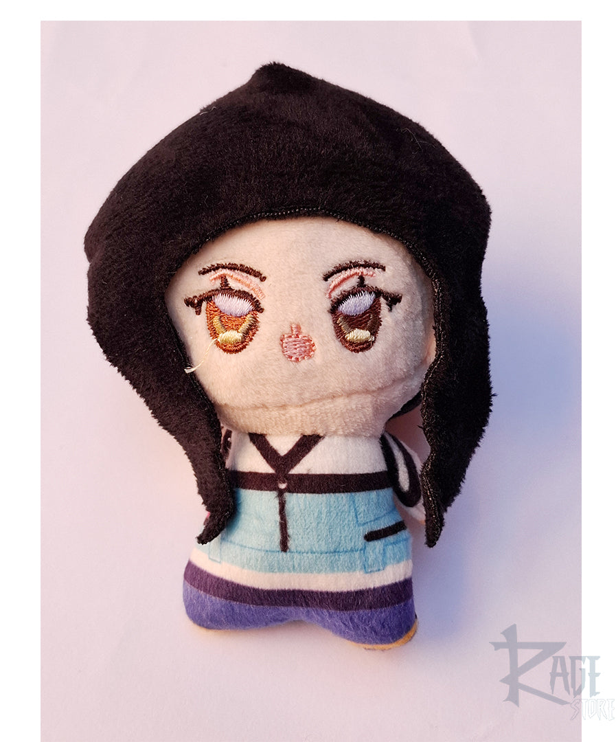 1x Llavero Huntrix personajes Kpop Demon Hunters - Bag charm de peluche