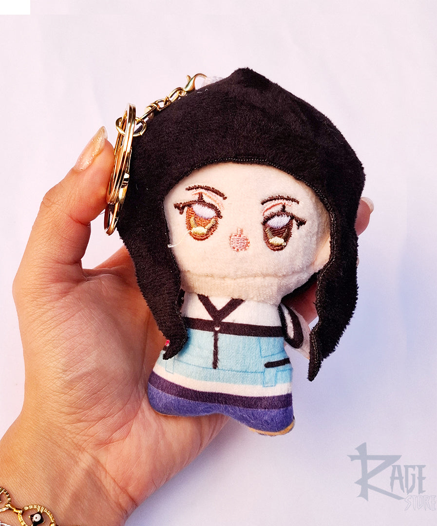 1x Llavero Huntrix personajes Kpop Demon Hunters - Bag charm de peluche