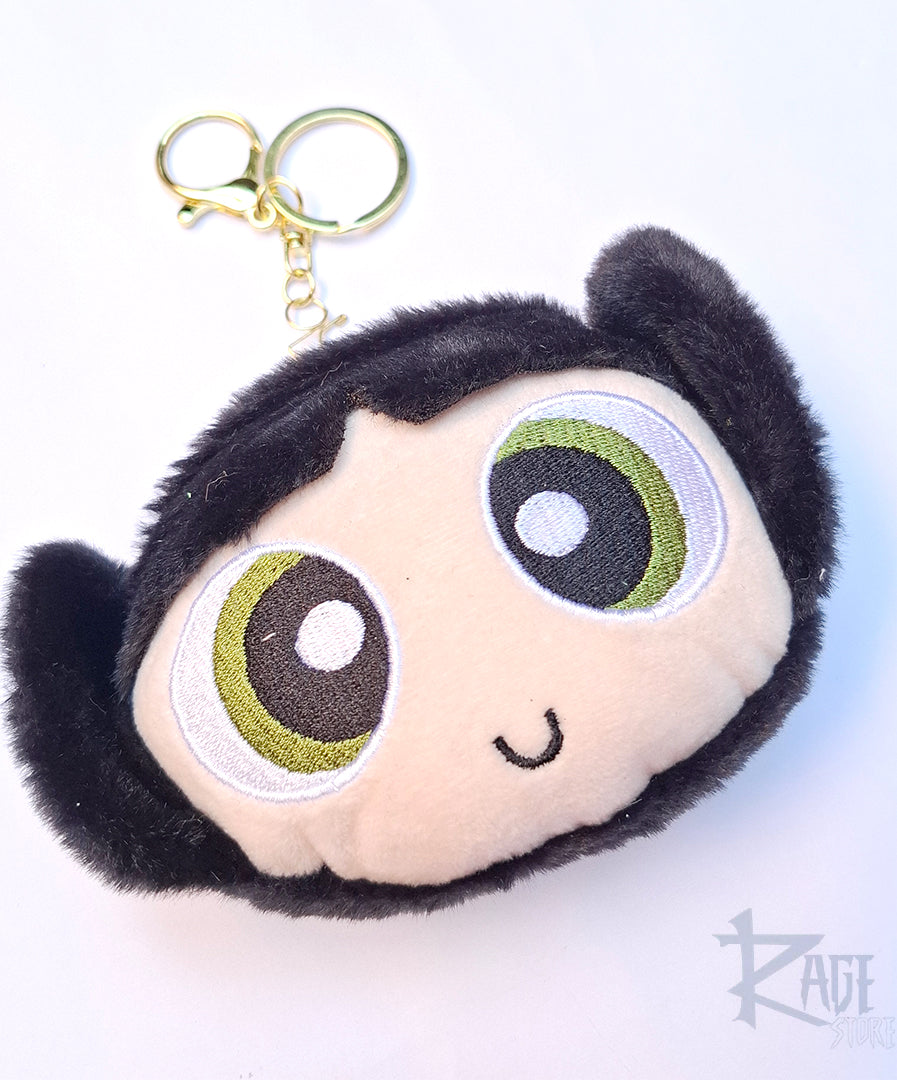 1x Monedero llavero de peluche de las Chicas Superpoderosas - Bag Charm (Bombon, Burbuja o Bellota)