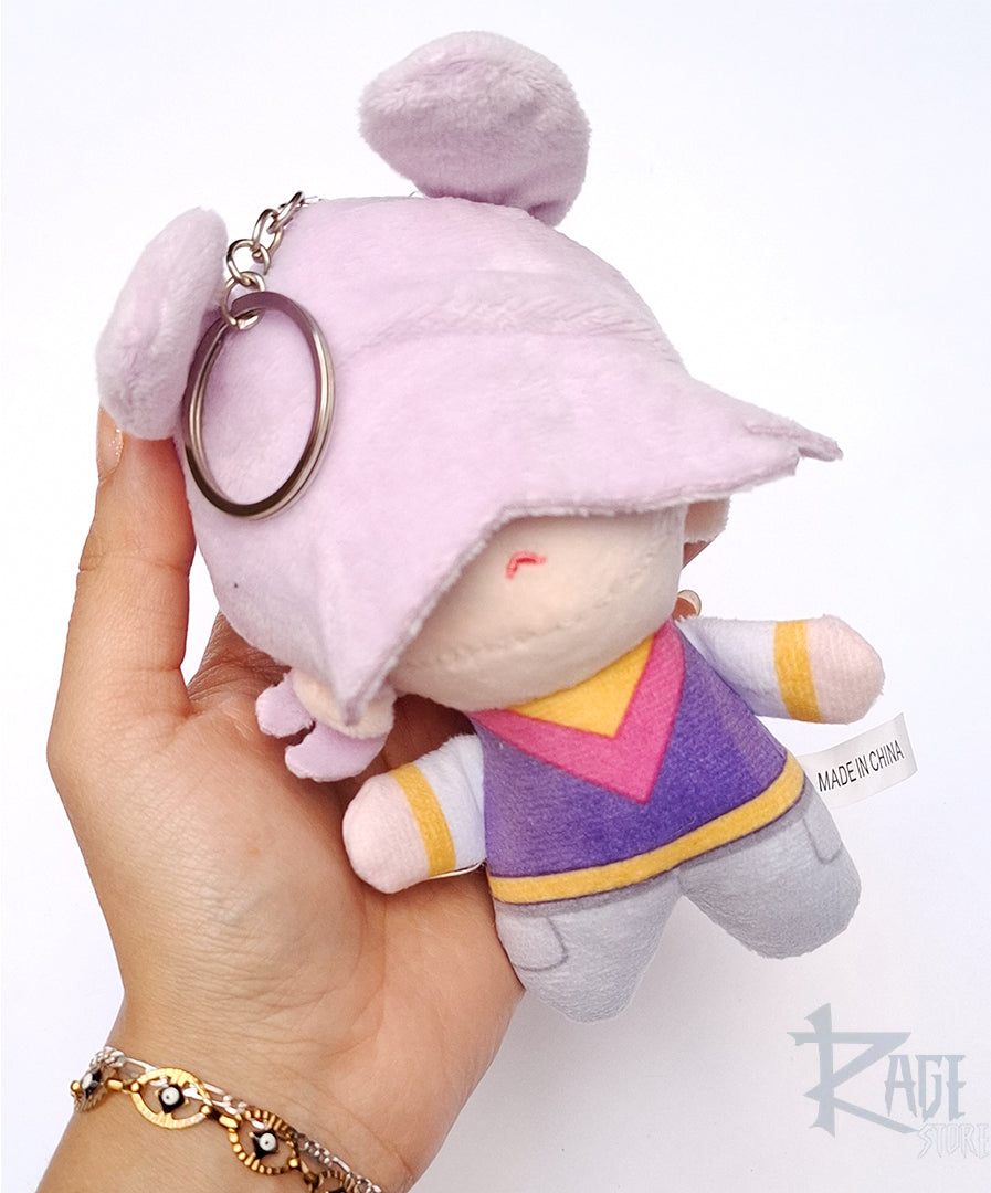 1x Llavero Saja Boys personajes Kpop Demon Hunters - Bag charm de peluche