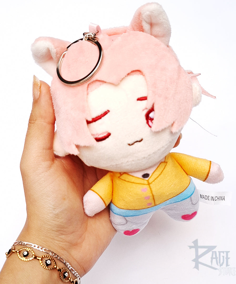 1x Llavero Saja Boys personajes Kpop Demon Hunters - Bag charm de peluche