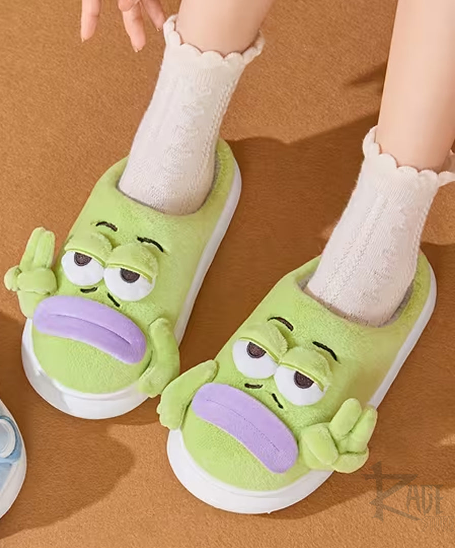 Pantuflas de Pez meme de Bob Esponja