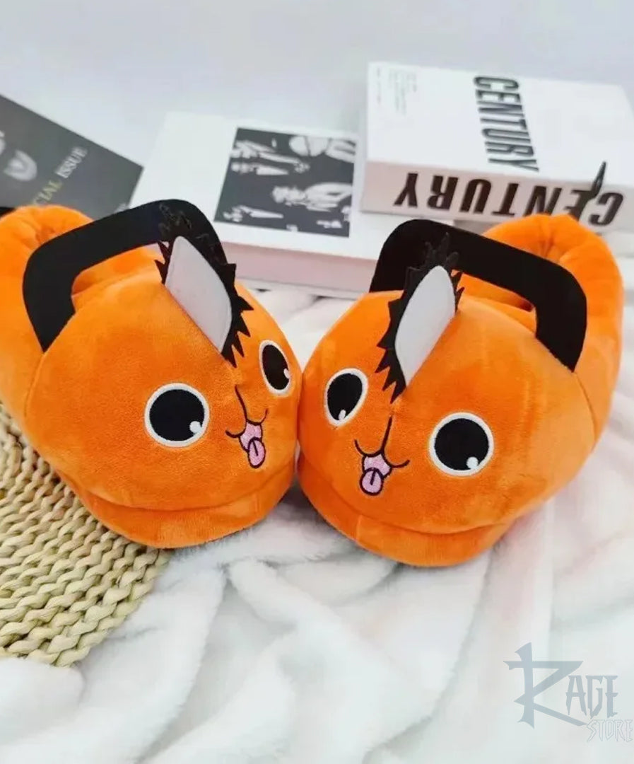 Pantuflas de Pochita - Chainsaw Man