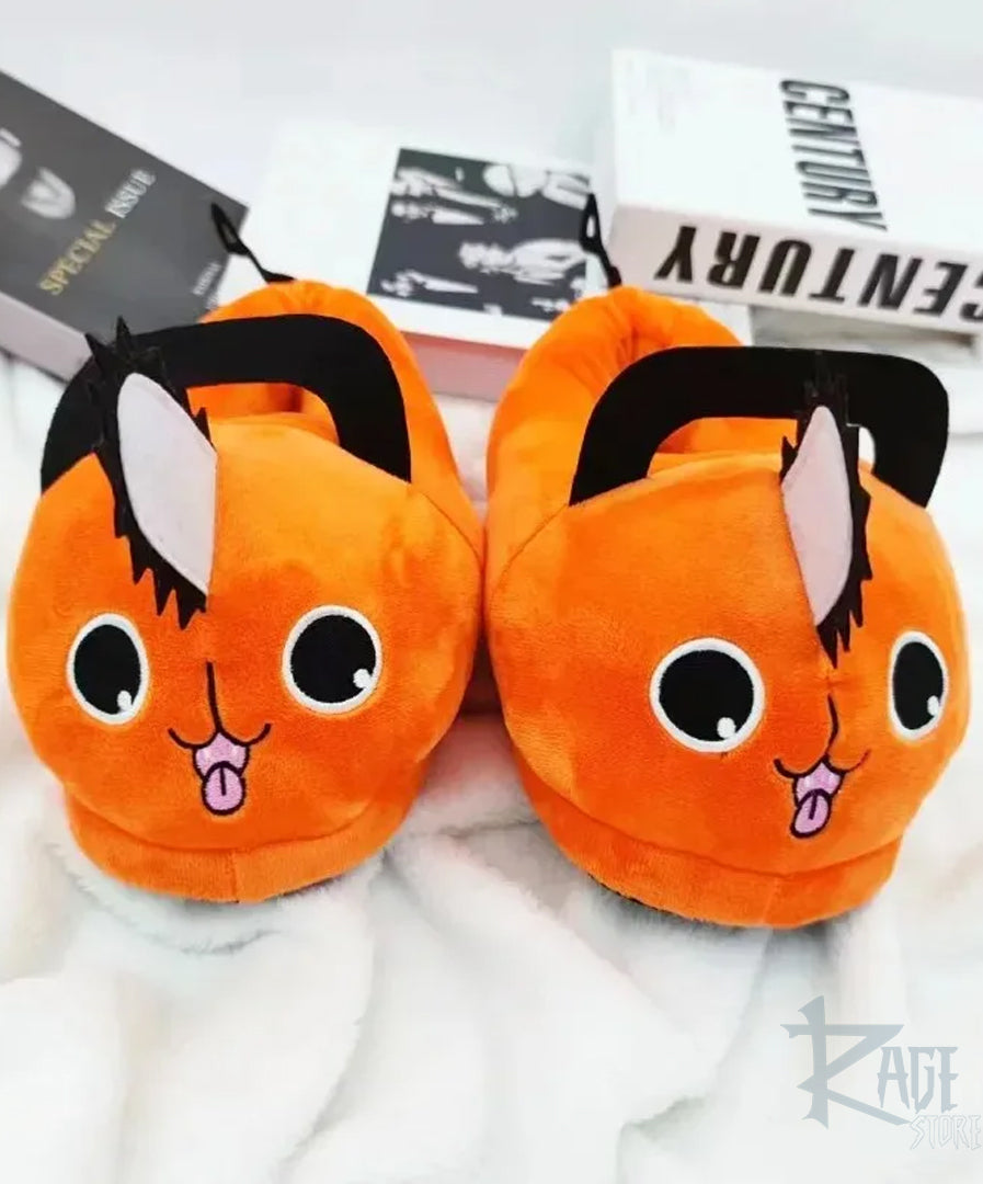 Pantuflas de Pochita - Chainsaw Man