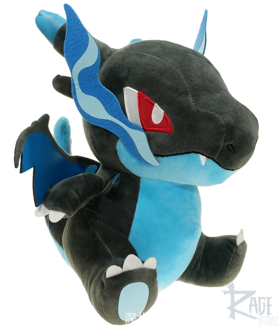 Peluche de Mega Charizard X Chibi - Pokemon (15 cm)