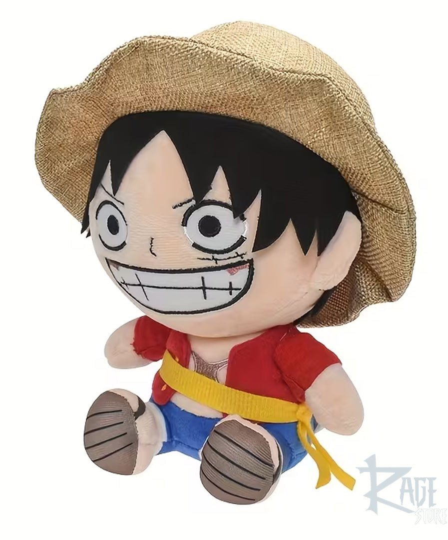 Peluche de Luffy chibi (20 cm) - One Piece