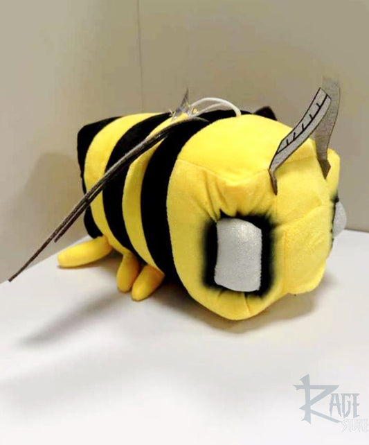Peluche de Abeja Minecraft colgante con ventosa (20 cm)