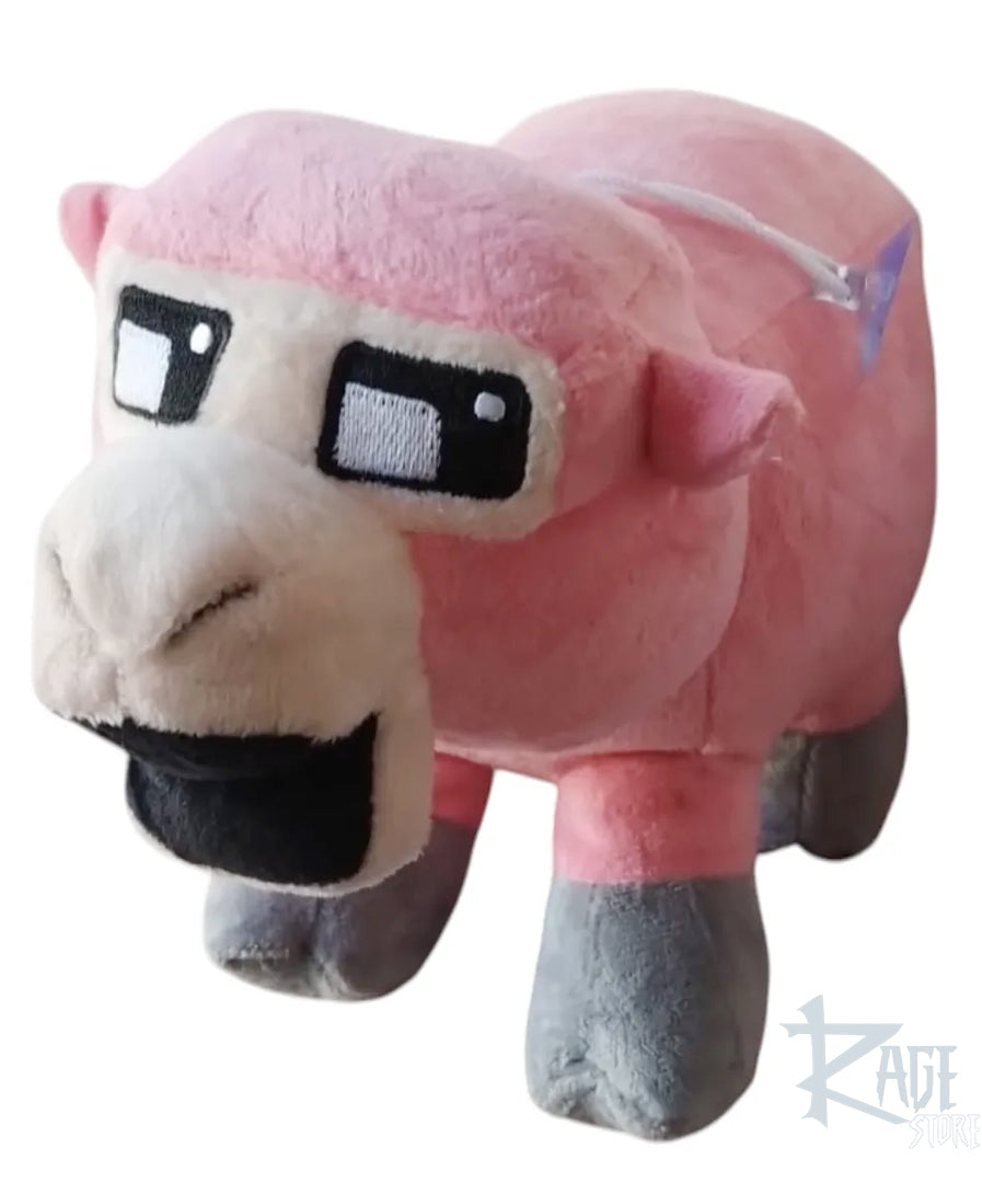 Peluche de oveja Minecraft colgante con ventosa (17 cm)