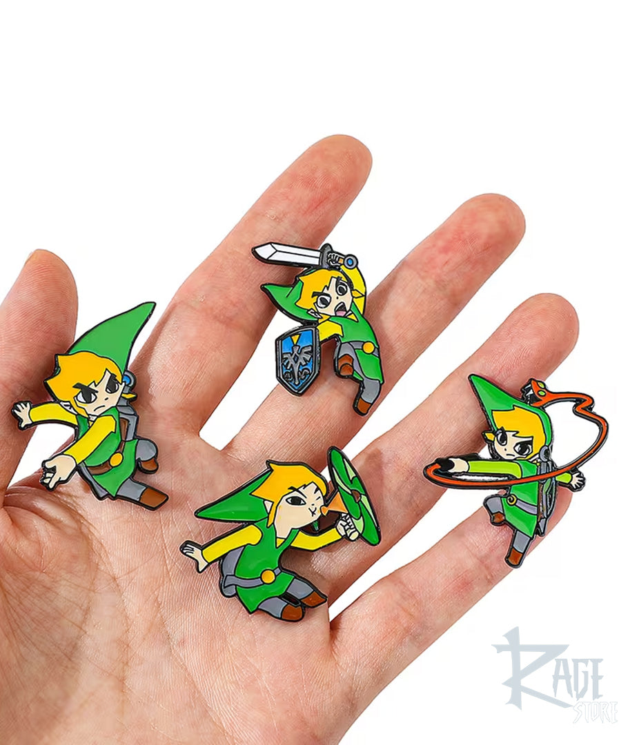 1x Pin Link - Broche The Legend of Zelda (Elige el diseño)