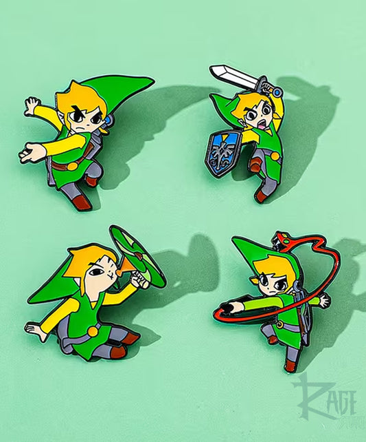 1x Pin Link - Broche The Legend of Zelda (Elige el diseño)