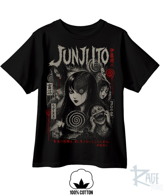 Junji Ito Nightmares - Playera 100% Algodón